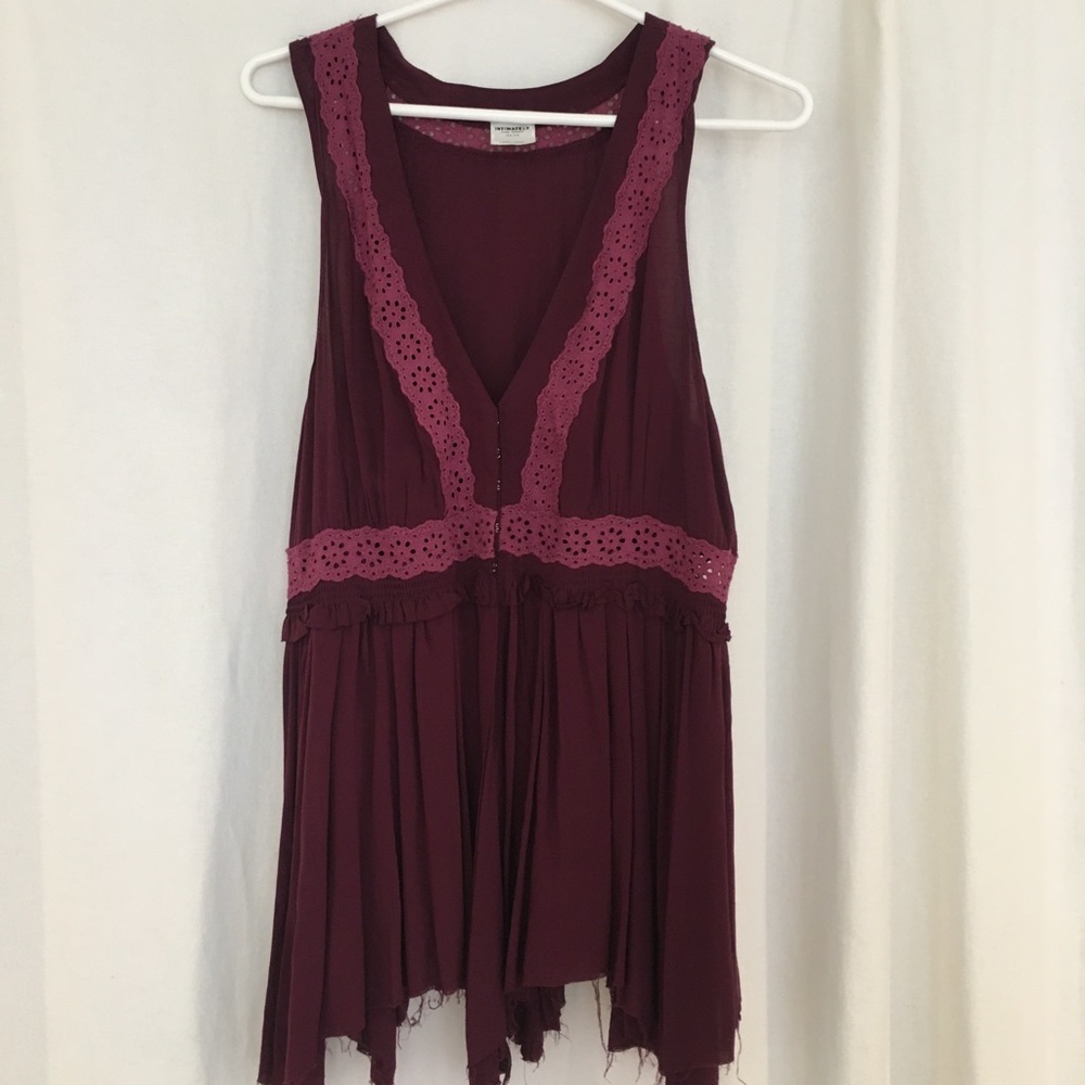 Free People tunic shirt